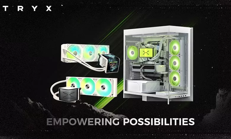 TRYX au CES 2025 : un AIO et un boîtier mis à jour, et des nouveaux ventilateurs 1 TRYX CES 2025 Couv