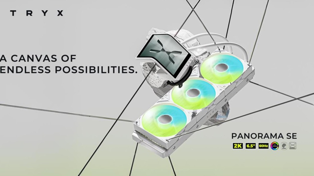 TRYX au CES 2025 : un AIO et un boîtier mis à jour, et des nouveaux ventilateurs 2 TRYX CES 2025 Panorama SE