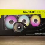 Test Aio Corsair nautilus 360 rs argb
