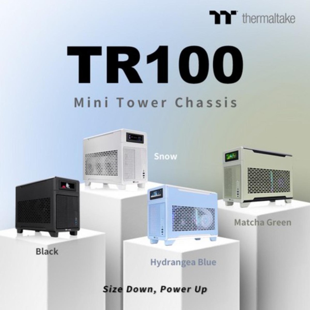 CES 2025 : Thermaltake dévoile le boîtier PC de voyage innovant TR100 2 Thermaltake CES 2025 TR100 couleurs