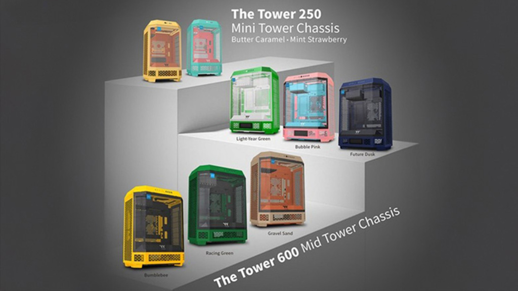Deux nouvelles couleurs pour les boîtiers Thermaltake Tower 600 et Tower 250 2 Thermaltake Tower 600 nouvelles couleurs