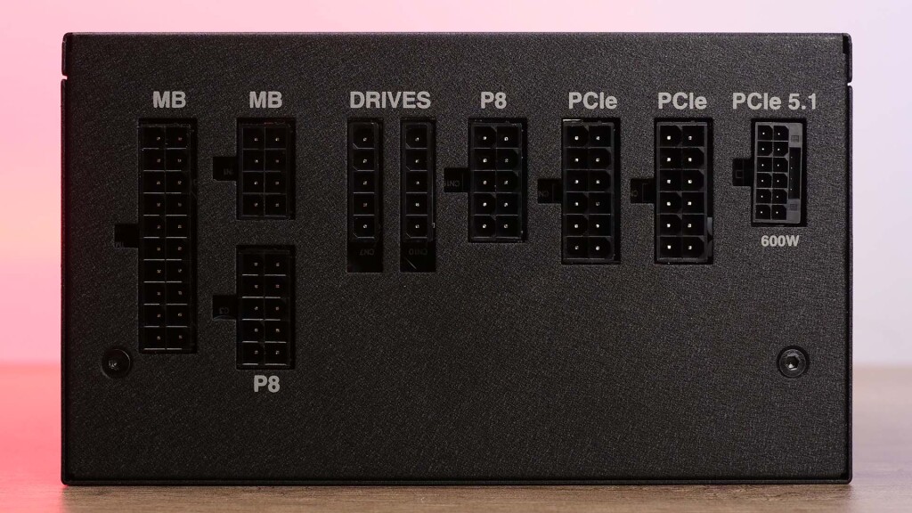 bequiet power zone 2 connectors pannel