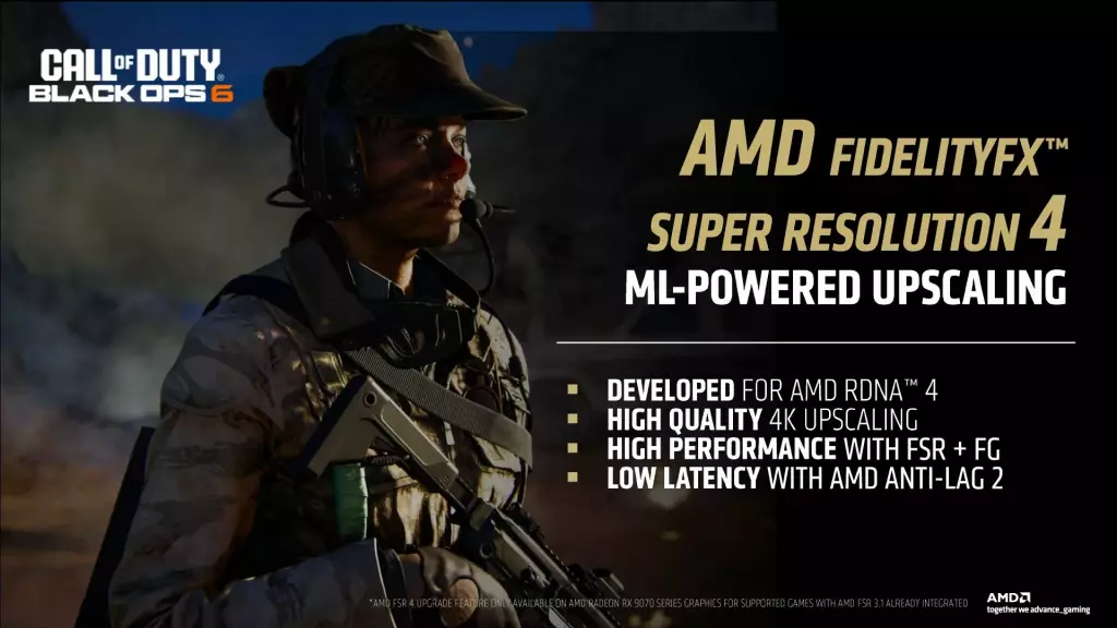 AMD Radeon RX 9070 XT : Performances et Potentiel selon les Fuites 5 cod ops6 amd fsr 4