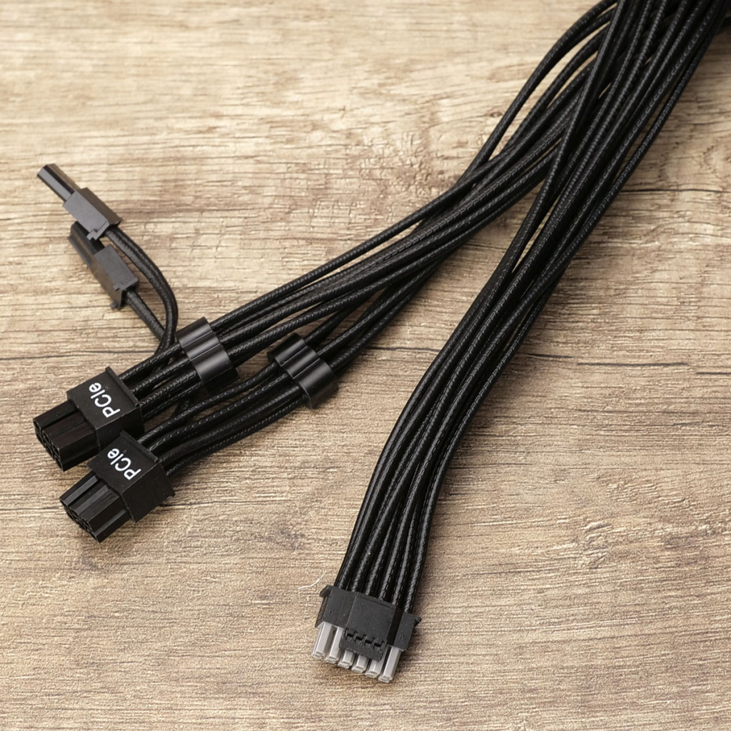 corsair rm650e cable 12V 2x6 to 2x8 pcie