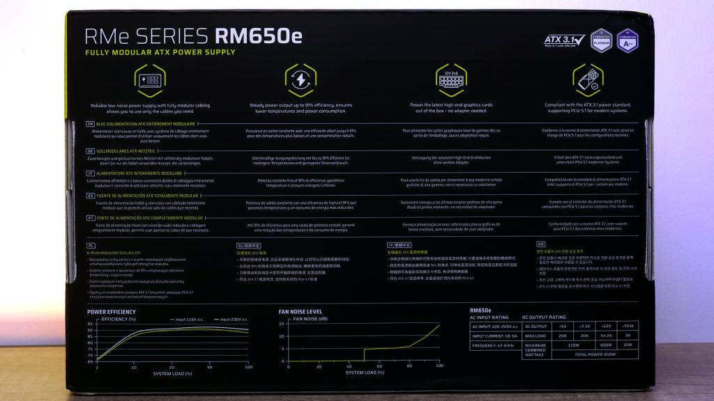 corsair rm650e unboxing 02