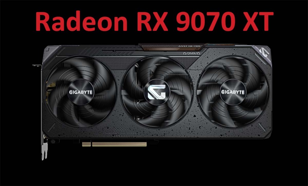 AMD Radeon RX 9070 XT et RX 9070 : Premières estimations de performances 3 gigabyte radeon rx 9070 xt gaming oc16gb Hero
