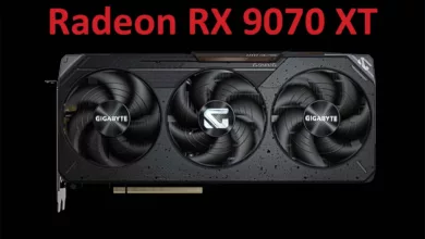 AMD Radeon RX 9070 XT : Performances et Potentiel selon les Fuites 47 gigabyte radeon rx 9070 xt gaming oc16gb Hero