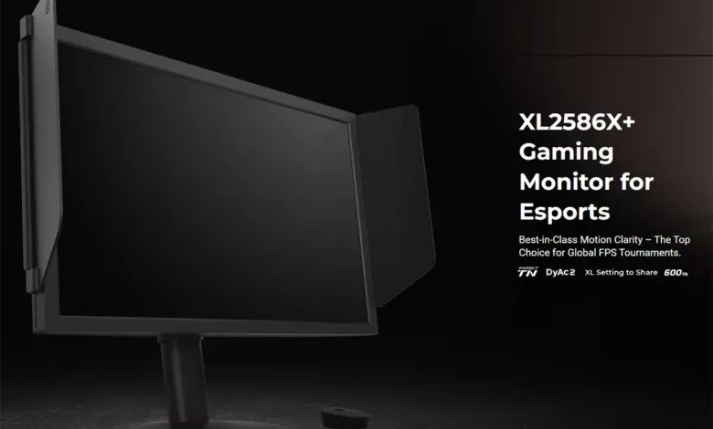 ZOWIE XL2586X+, le moniteur eSport le plus rapide au monde 1 moniteur zowie xl2586x+ esports