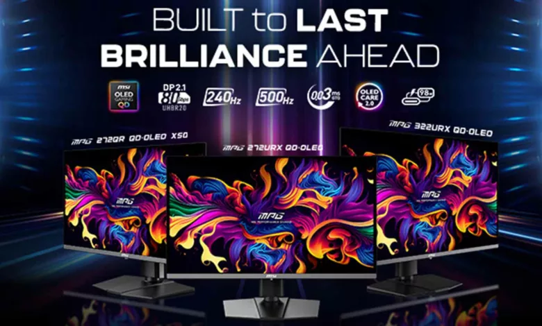 Moniteurs MSI CES 2025 : OLED, Mini-LED et Gaming à 600 Hz 1 monitor msi ces 2025