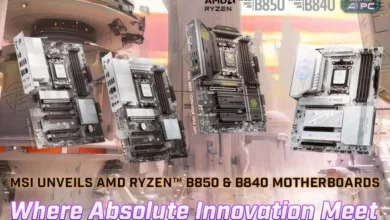 msi b850 b840 amd am5 Hero