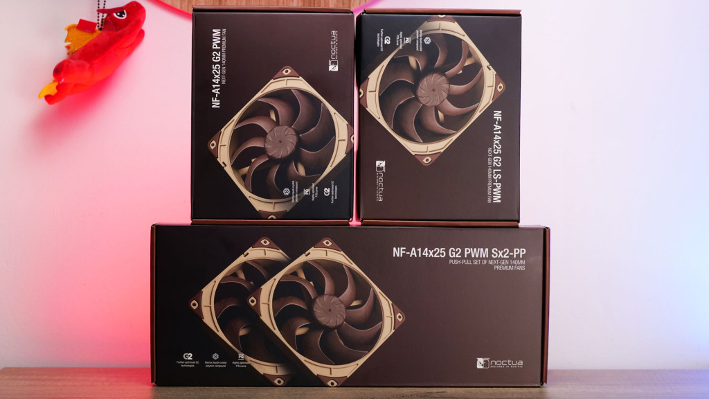 noctua nf a14x25 g2 Unboxing01