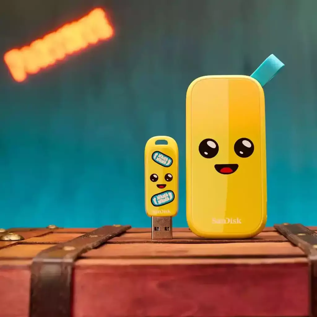 sandisk drive fortnite peely edition