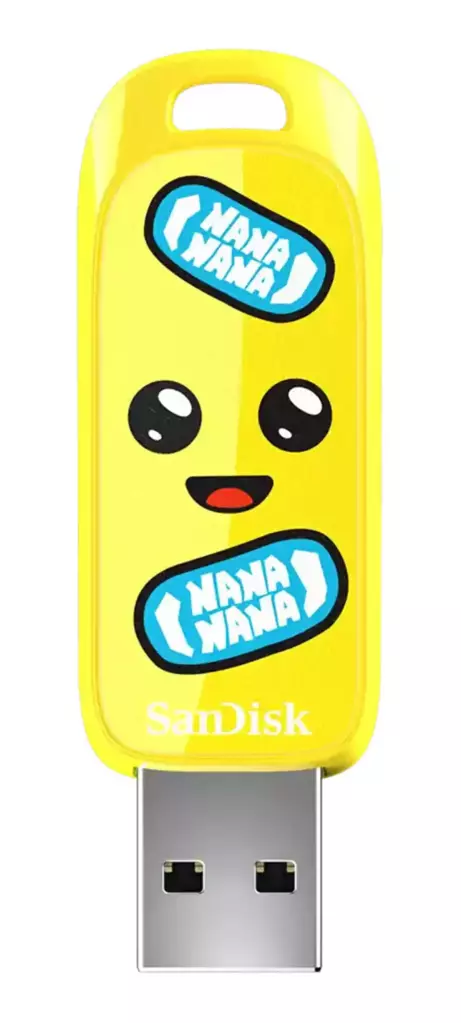 sandisk fortnite usb flash drive peely edition