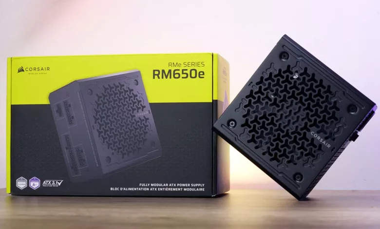 test psu corsair rm650e 2025