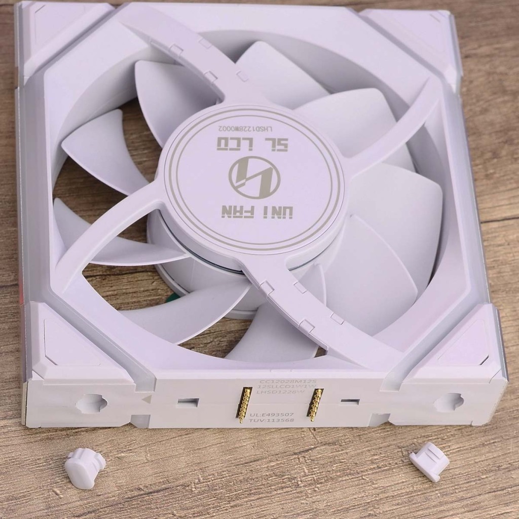 uni fan sl wirekess lcd 120 17