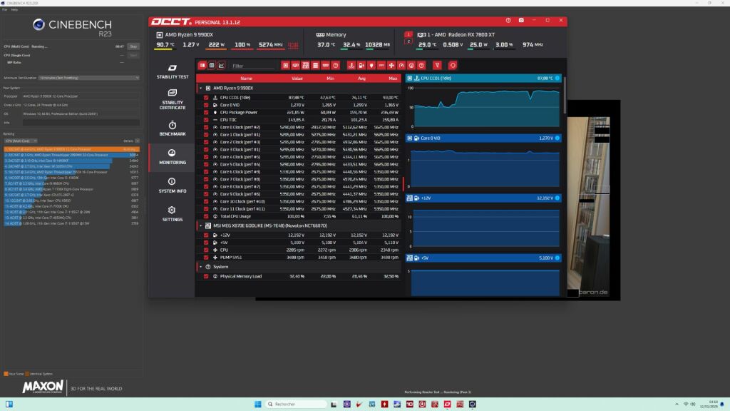 x870e godlike pbo cpu