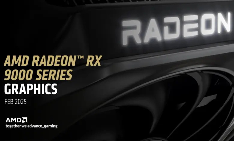 AMD Radeon RX 9000 Series : La nouvelle génération qui redéfinit le gaming abordable en 4K 1 AMD Radeon RX 9000 Series Graphics Press Deck V1.1 page 0002
