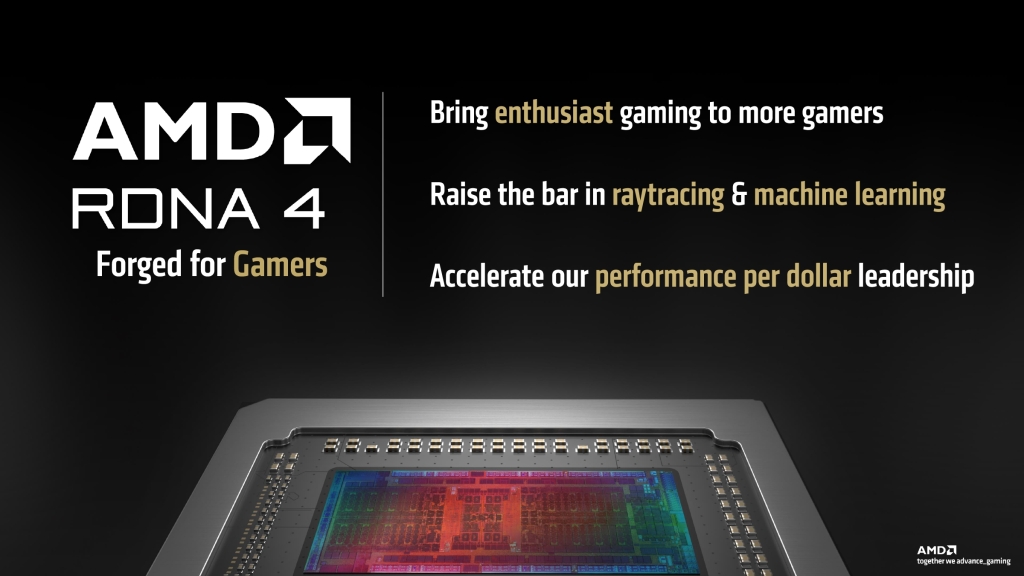 AMD Radeon RX 9000 Series : La nouvelle génération qui redéfinit le gaming abordable en 4K 3 AMD Radeon RX 9000 Series Graphics Press Deck V1.1 page 0006