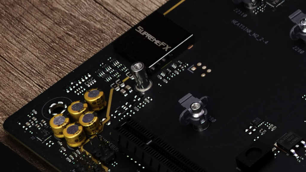 ASUS ROG STRIX B850 F GAMING WIFI audio alc4080