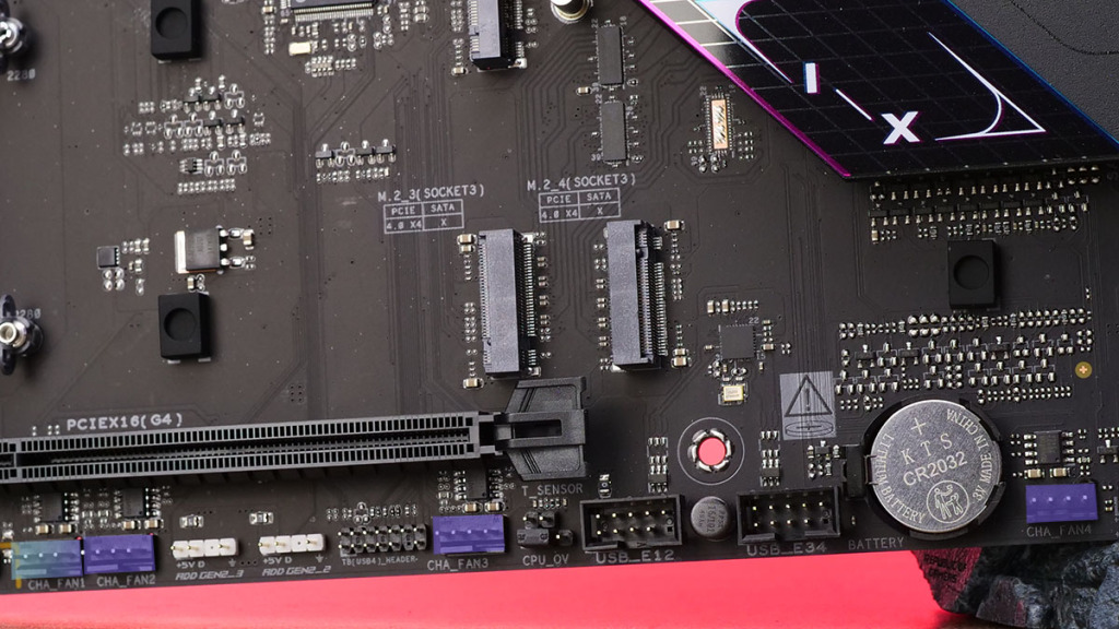 ASUS ROG STRIX B850 F GAMING WIFI pwm fans 02
