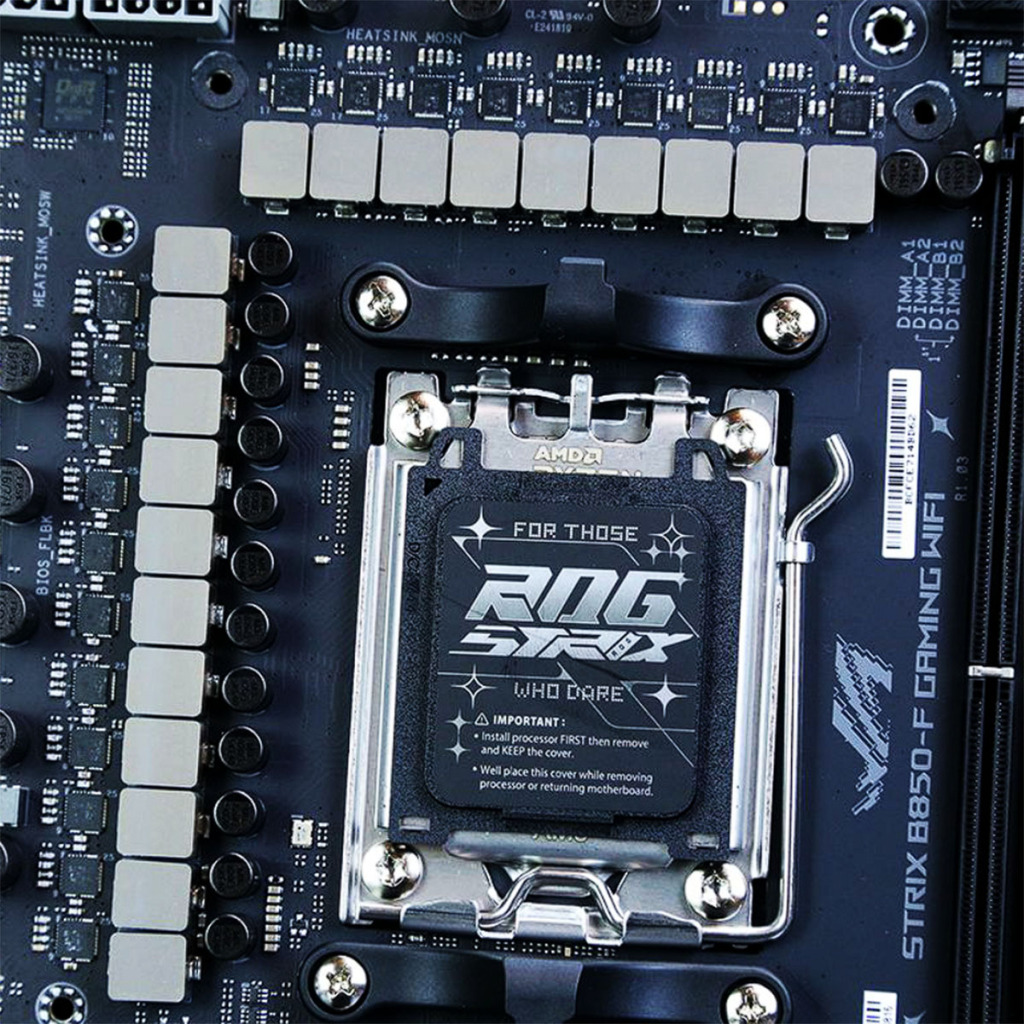 ASUS ROG STRIX B850 F GAMING WIFI vrms