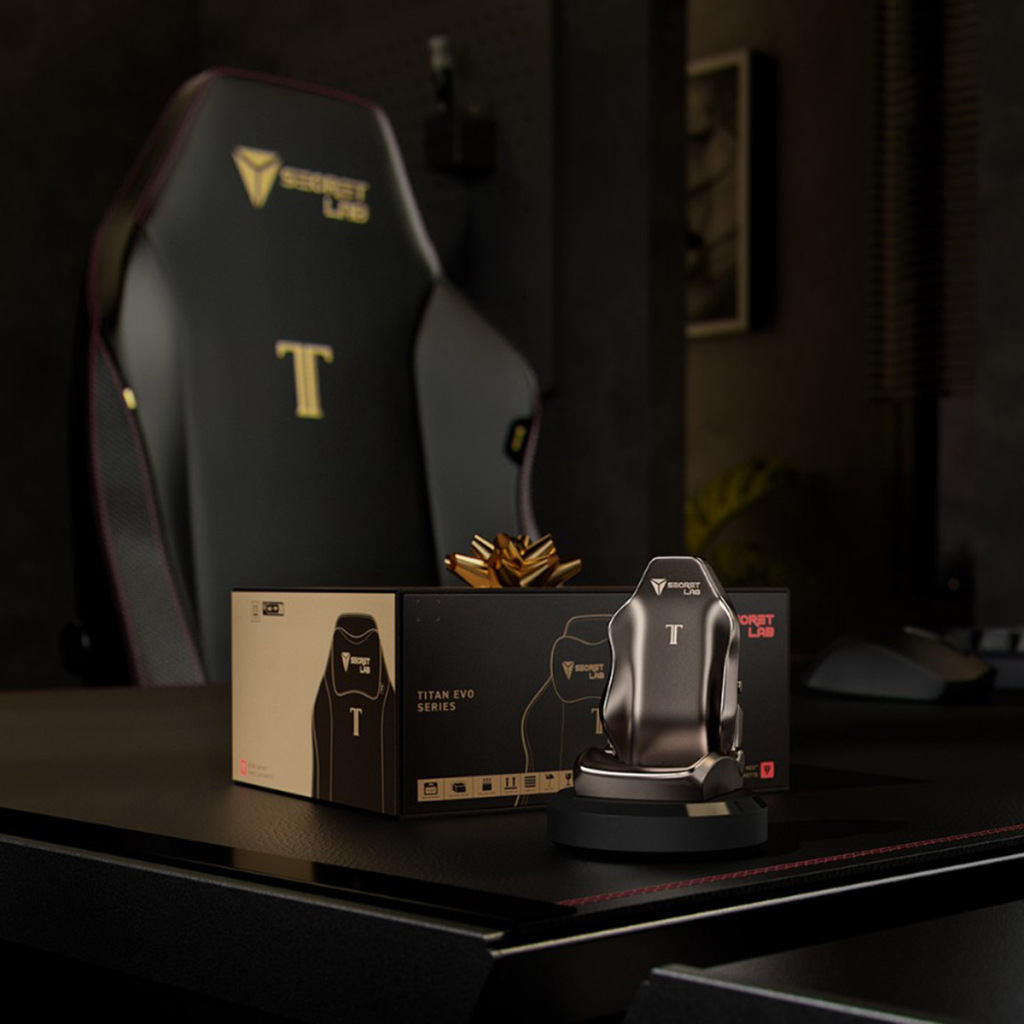 9 accessoires pour embellir votre chaise ou votre bureau Secretlab 10 Accessoires Secretlab support boite cadeau
