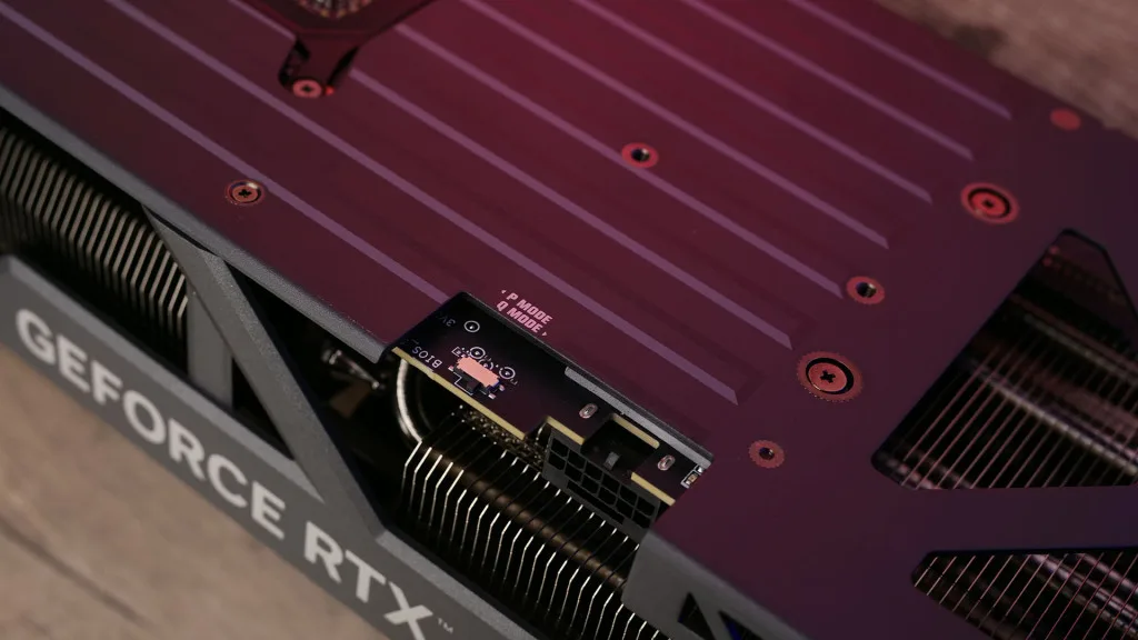 Asus TUF Gaming GeForce RTX 5080 OC dual bios