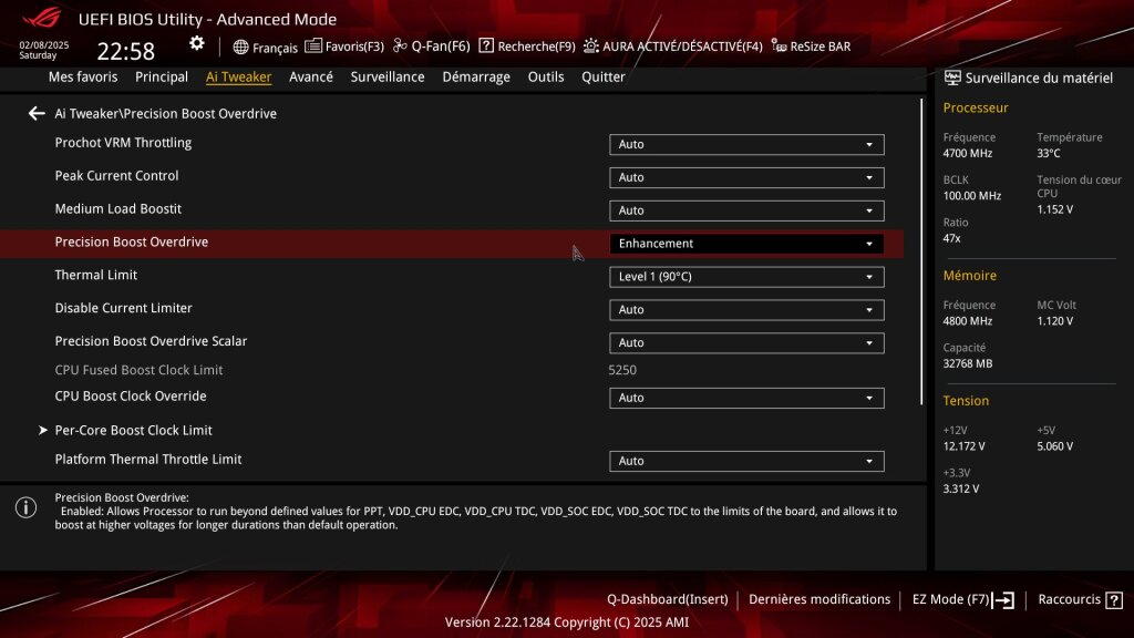 Bios rog strix b850 f 09