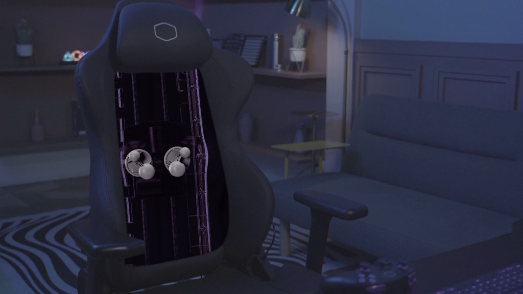 Cooler Master redéfinit le confort d’une chaise de jeu avec l’Hybrid M 4 Cooler Master Hybrid M massage
