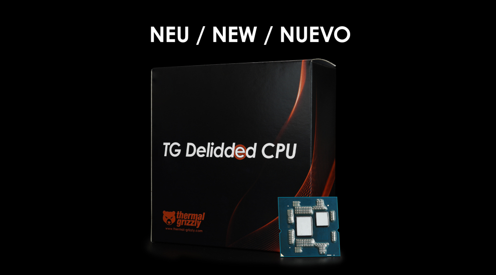 Thermal Grizzly proposera des Ryzen 9000 delid, dont le 9800X3D avec garantie de 2 ans. 2 Delidded CPU ryzen 9800x3d
