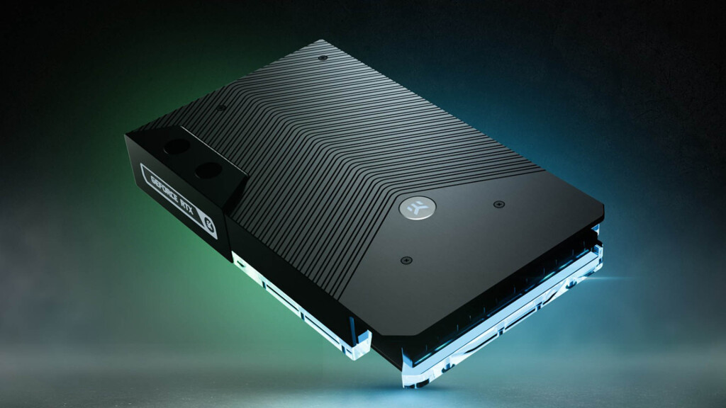 Découvrez le nouveau waterblock EK-Quantum Vector³ pour RTX 5090 FE 4 EK Quantum Vector³ RTX 5090 FE back