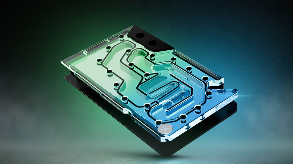 Découvrez le nouveau waterblock EK-Quantum Vector³ pour RTX 5090 FE 2 EK Quantum Vector³ RTX 5090 FE face