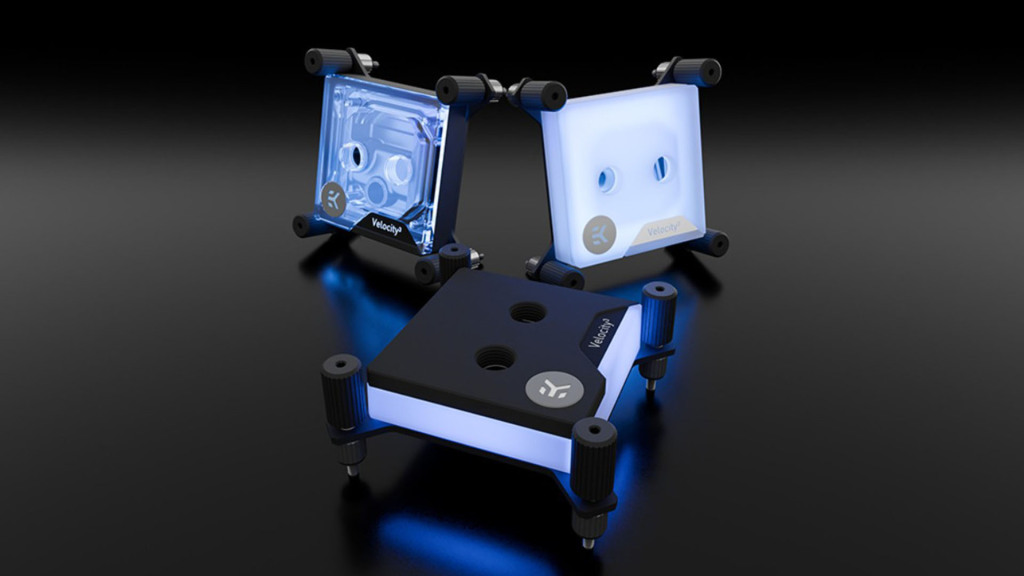Nouveau soubresaut de EK qui sort aujourd'hui son waterblock universel EK-Quantum Velocity³ 4 EK Quantum Velocity³ 3 versions
