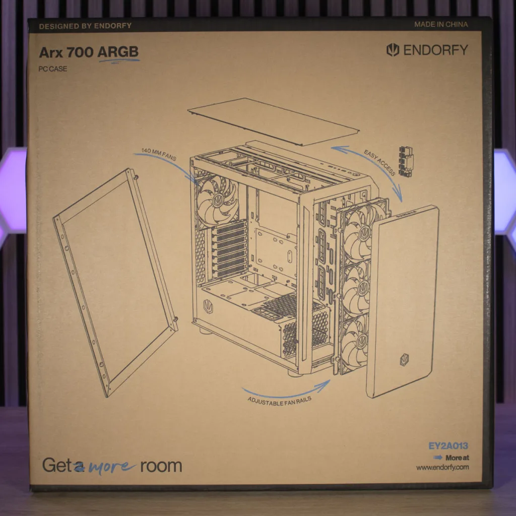 ENDORFY Arx 700 ARGB emballage face avant