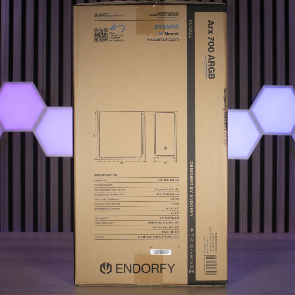 ENDORFY Arx 700 ARGB petit côté 1