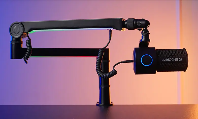 ENDORFY élargit sa gamme de produits avec la série de bras de microphone à profil bas 1 ENDORFY Broadcast Low Profile Boom Arm Couv