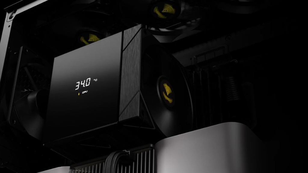 GAMDIAS BOREAS P2-62D : un ventirad avec écran numérique 3 GAMDIAS BOREAS P2 62D affichage