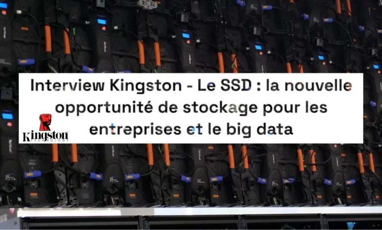 Le SSD, un pilier incontournable pour les infrastructures IA et Big Data – Interview avec Kingston 1 Interview Kingston SSD big data