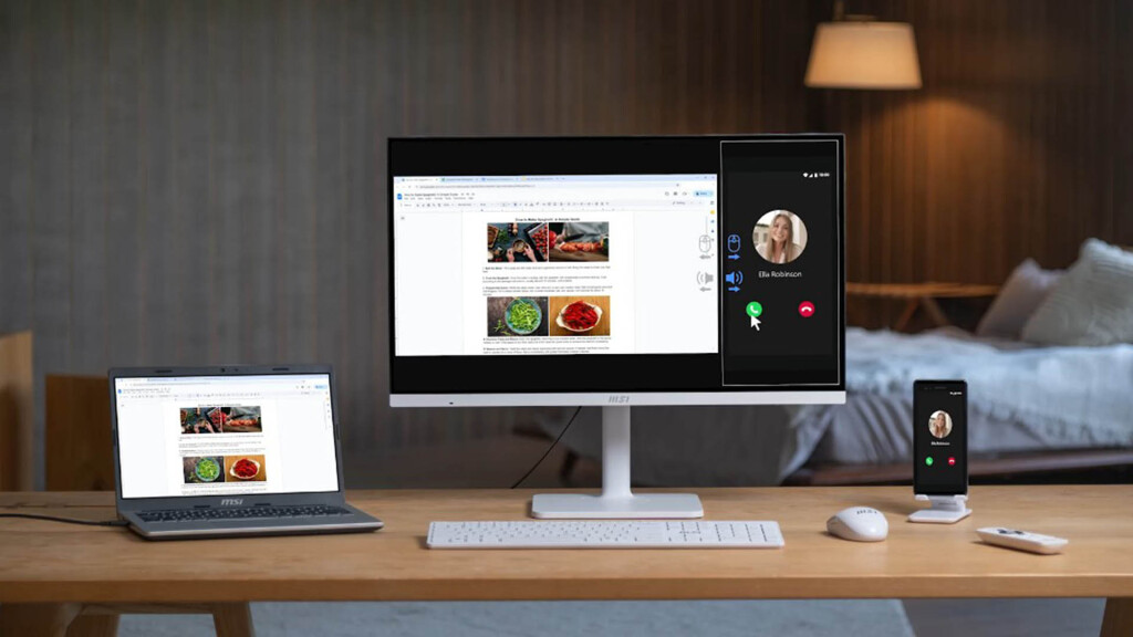 MSI annonce son moniteur intelligent Modern MD272UPSW : Google TV, résolution 4K et dalle IPS au programme 6 MSI Modern MD272UPSW diffusion
