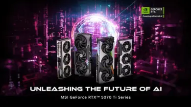 MSI NVIDIA GeForce RTX 5070 Ti Series Couv