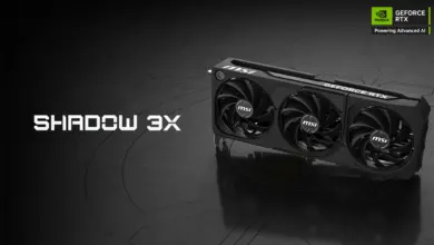 MSI RTX 5080 16G SHADOW 3X OC Hero Image