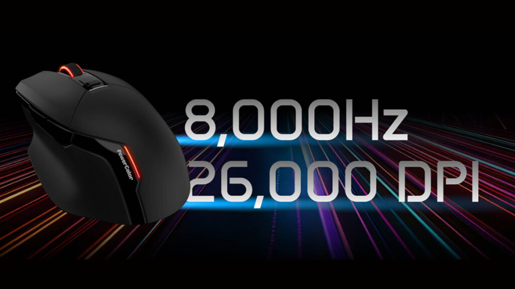 PowerColor élargit la série ALPHYN avec la souris de jeu sans fil ALPHYN AM10 2 POWERCOLOR ALPHYN AM10 vitesse