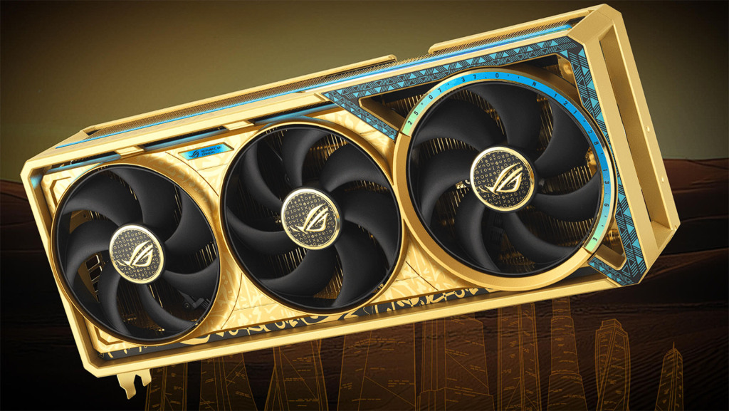 ASUS dévoile la ROG Astral GeForce RTX 5090 Dhahab Édition "Gold" : Une carte graphique aux allures luxueuses 4 ROG Astral GeForce RTX 5090 Dhahab OC Edition 01