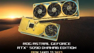 ASUS dévoile la ROG Astral GeForce RTX 5090 Dhahab Édition "Gold" : Une carte graphique aux allures luxueuses 11 ROG Astral GeForce RTX 5090 Dhahab OC Edition