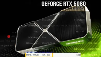 RTX5080 GPU z rops