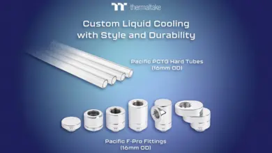 Des nouveaux raccords chrome et des tubes rigides dans le catalogue watercooling de Thermaltake 13 Raccords Thermaltake Couv