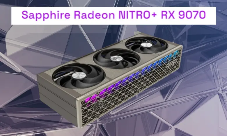 Sapphire Radeon NITRO+ RX 9070 : des images promotionnelles fuitent avant le lancement officiel 1 Sapphire Radeon NITRO+ RX 9070 Series Photoroom