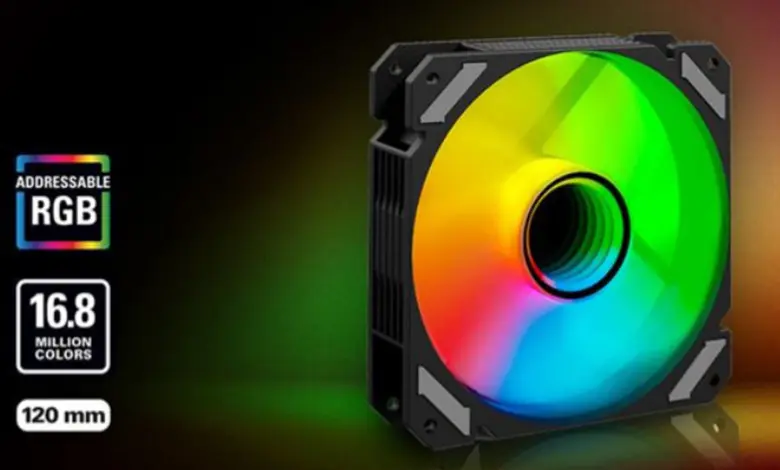 Sharkoon SHARK Mirror RGB PWM Couv