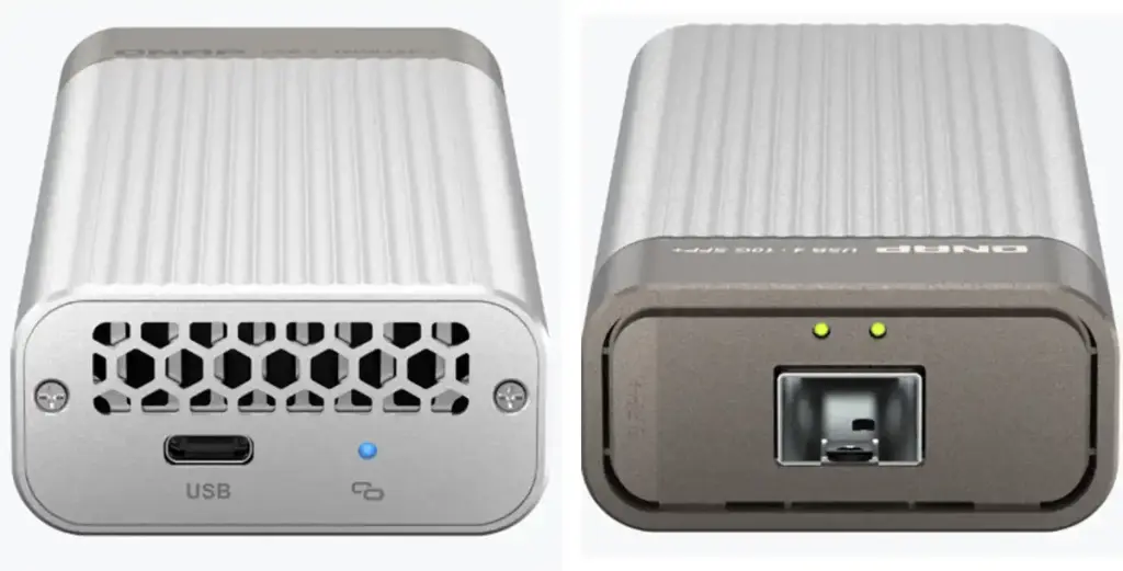 QNA-UC10G1T et QNA-UC10G1SF, deux nouveaux adaptateurs 10 Gb/s chez QNAP 3 adaptateur qnap qna uc10g1sf