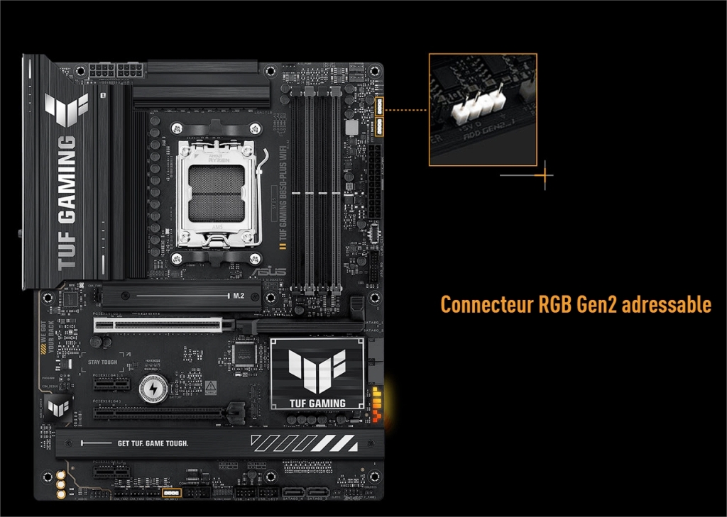asus tuf gaming b850 plus wifi rgb gen2